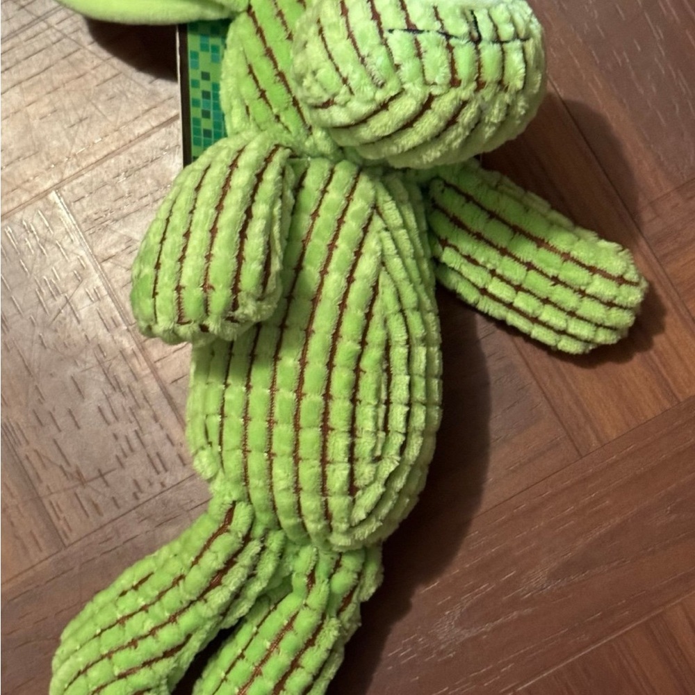 Green Plush Toy for dogs